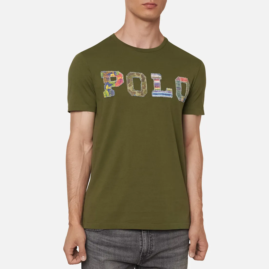 Polo Ralph Lauren Мужская футболка Logo Polo Madras Floral