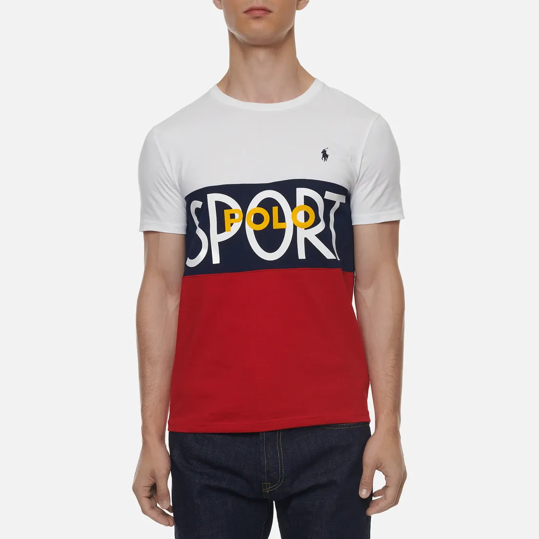 Polo Ralph Lauren Мужская футболка Polo Sport Custom Slim Fit