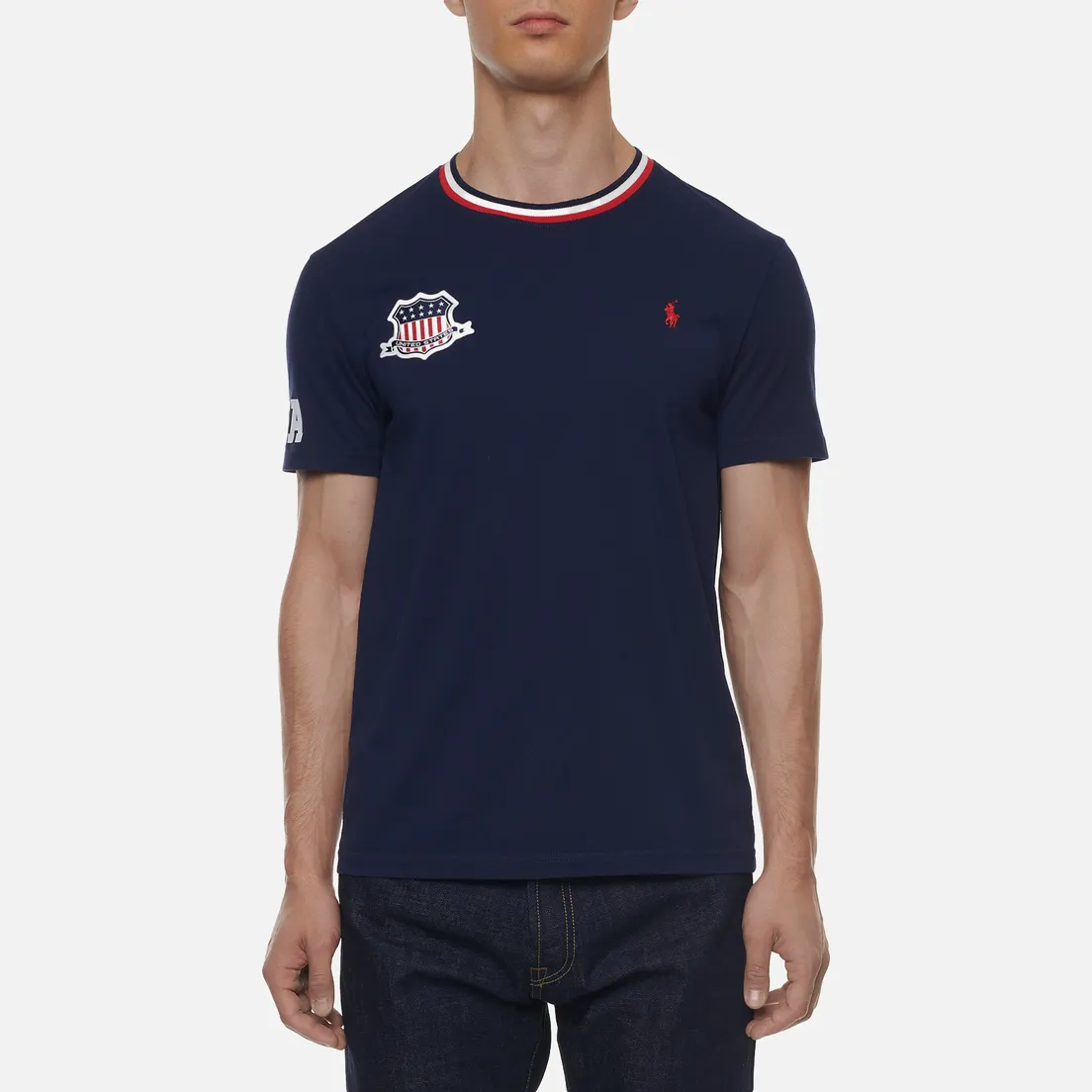 Polo Ralph Lauren Мужская футболка The USA Crew Neck