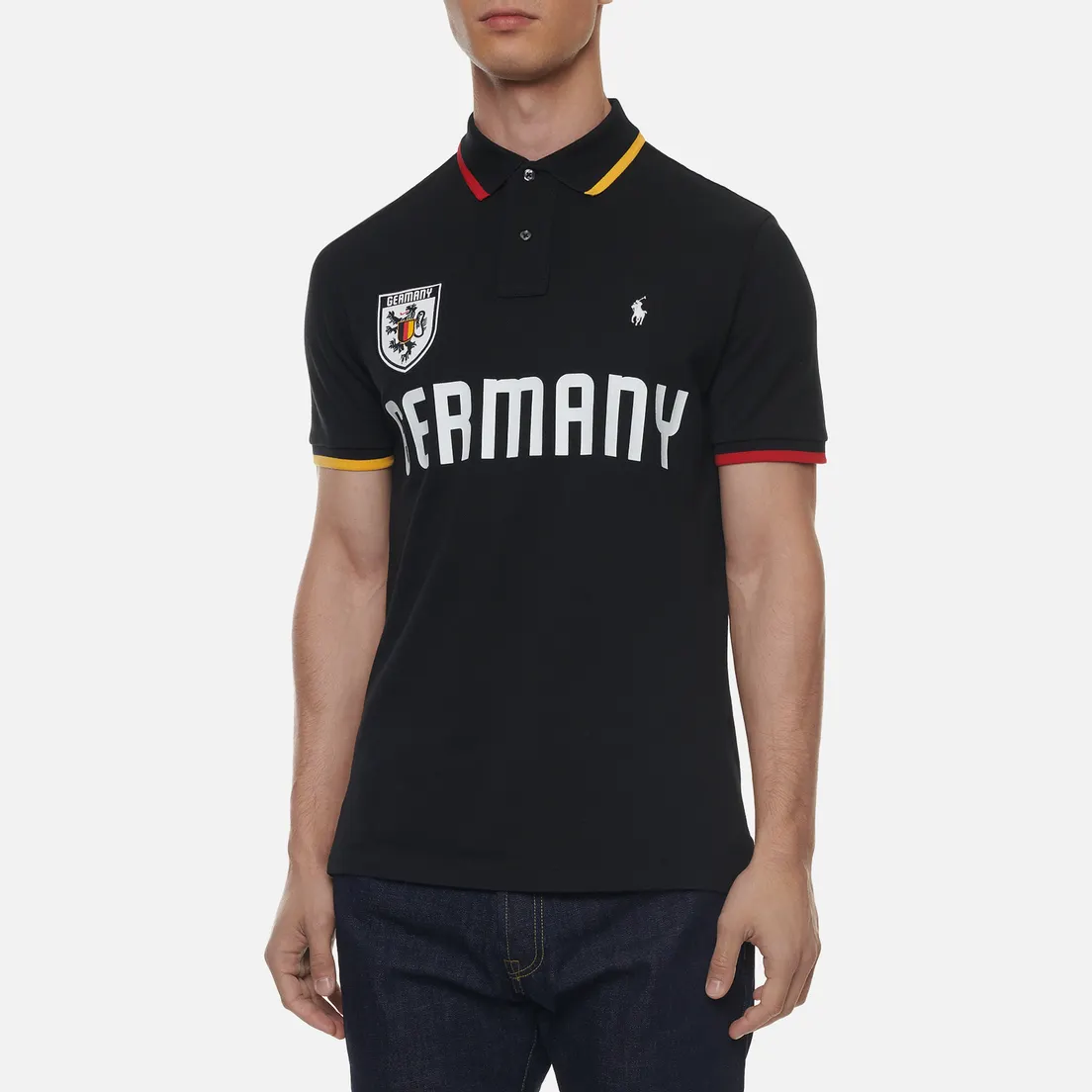 Polo Ralph Lauren Мужское поло The Germany Custom Slim Fit