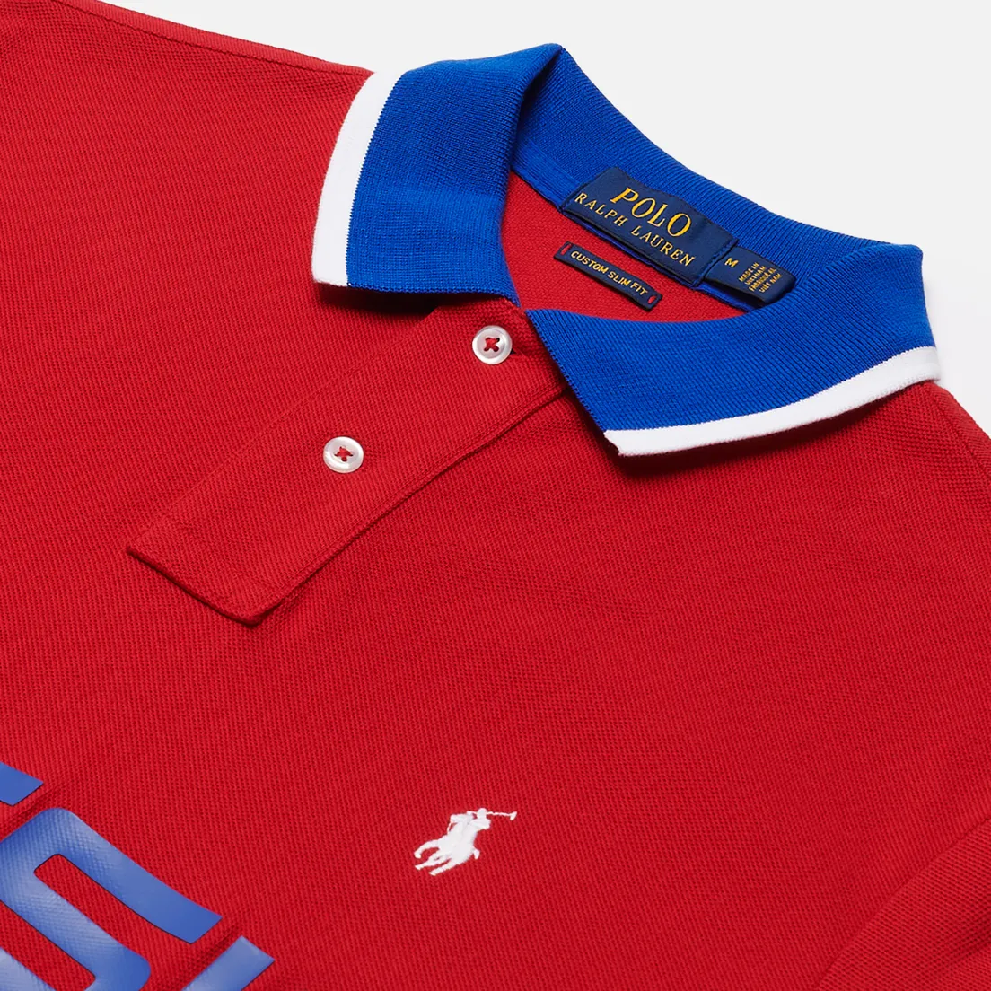 Polo Ralph Lauren Мужское поло The Russia Custom Slim Fit