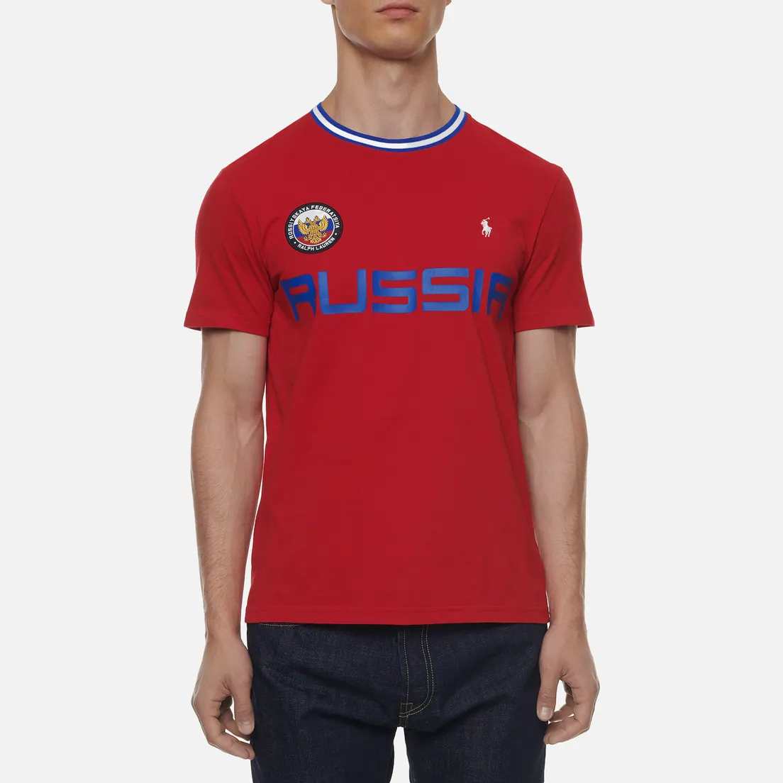 Polo Ralph Lauren Мужская футболка The Russia Crew Neck