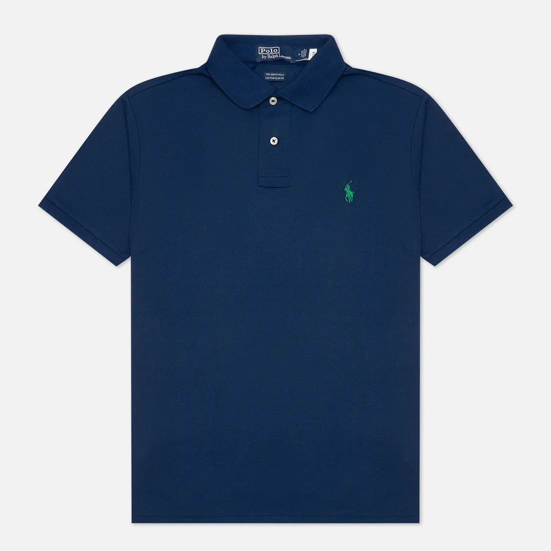 Polo Ralph Lauren Мужское поло Custom Slim Fit The Earth Polo