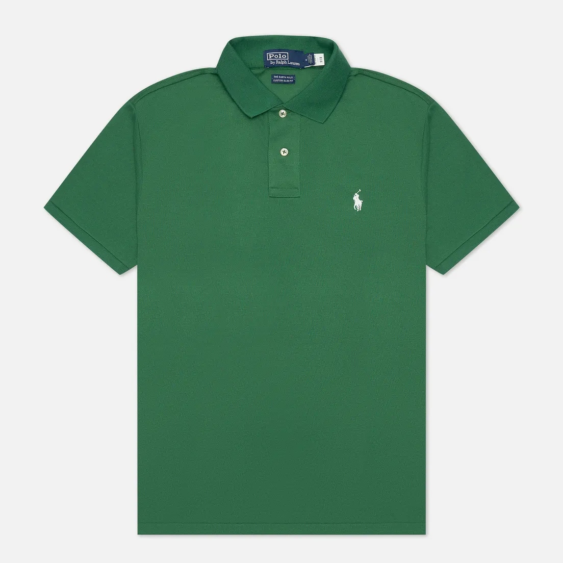 Polo Ralph Lauren Мужское поло Custom Slim Fit The Earth Polo