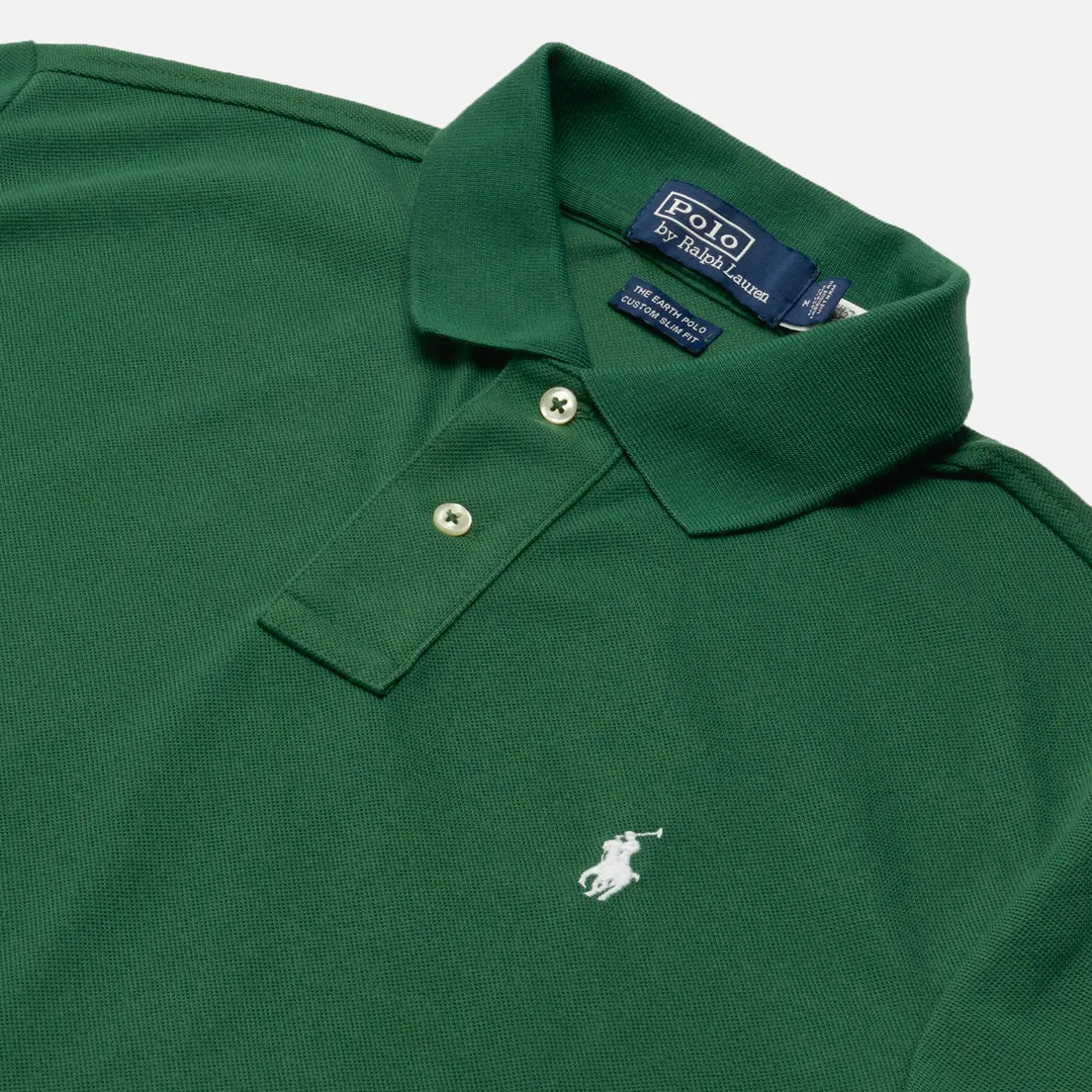 Polo Ralph Lauren Мужское поло Custom Slim Fit The Earth Polo