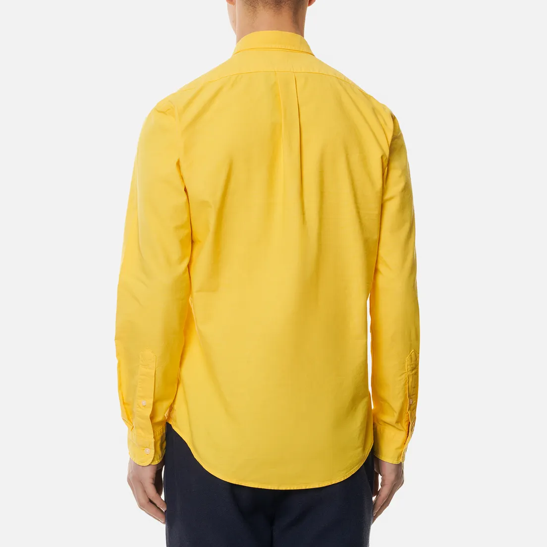 Polo Ralph Lauren Мужская рубашка Slim Fit Garment Dyed Oxford
