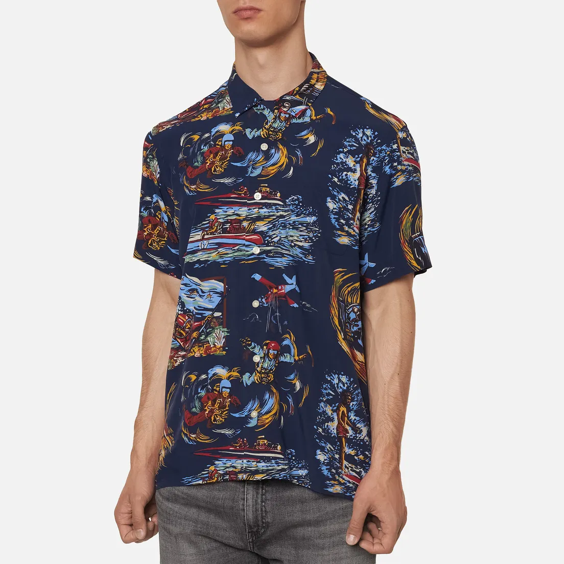 Polo Ralph Lauren Мужская рубашка Surf Pint Vacation