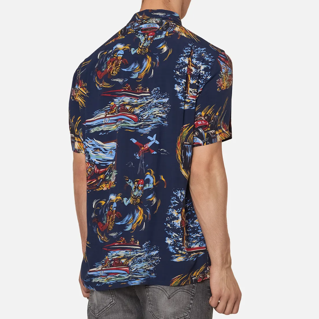 Polo Ralph Lauren Мужская рубашка Surf Pint Vacation