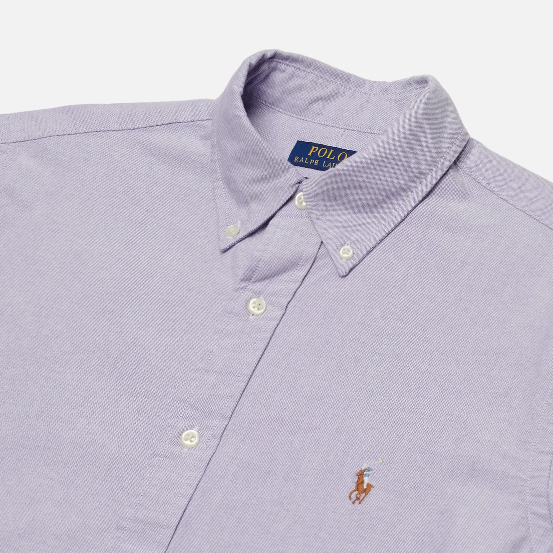 Polo Ralph Lauren Мужская рубашка The Iconic Oxford Custom Fit