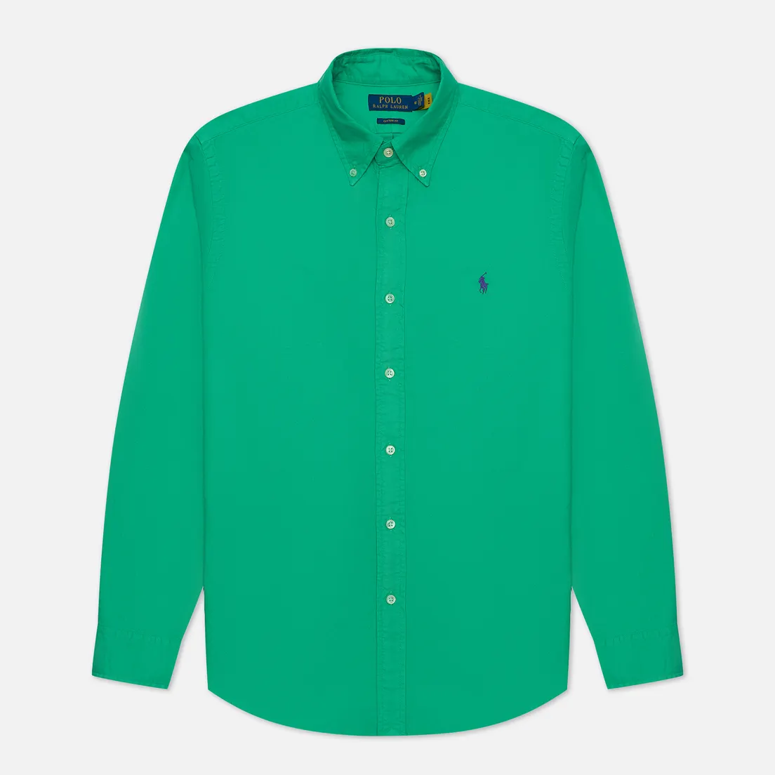 Polo Ralph Lauren Мужская рубашка Custom Fit Garment Dyed Oxford