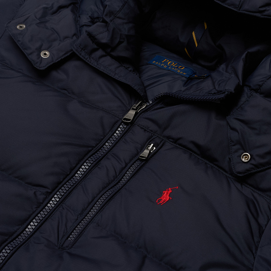 Мужской пуховик Polo Ralph Lauren Water-Repellent Down Collection Navy