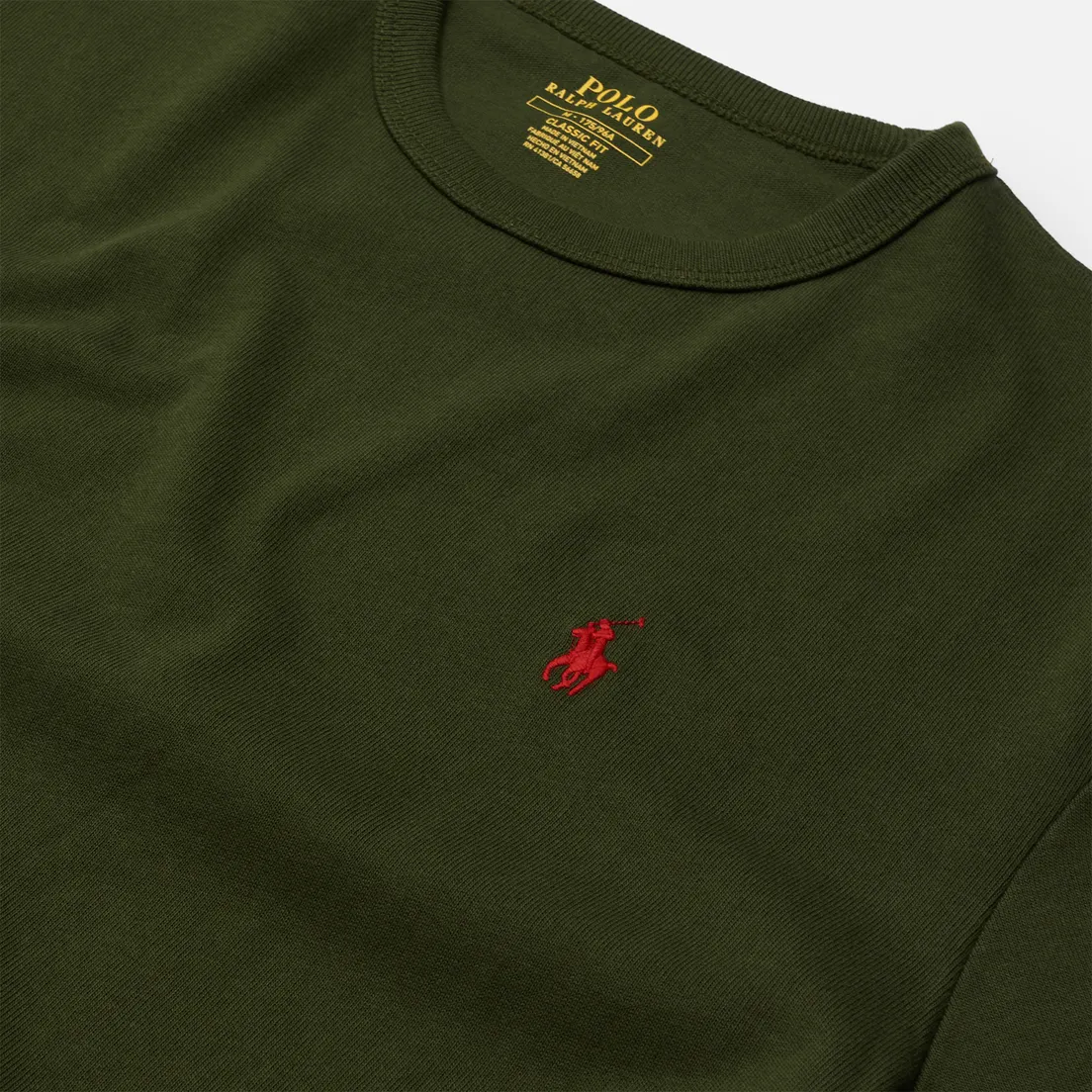 Polo Ralph Lauren Мужская футболка Logo Polo Pony Heavyweight Jersey