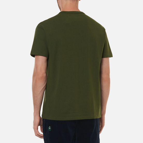 Мужская футболка Polo Ralph Lauren Logo Polo Pony Heavyweight Jersey Army/Red