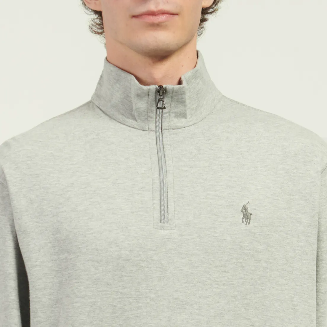 Polo Ralph Lauren Мужская толстовка Double-Knit Quarter-Zip