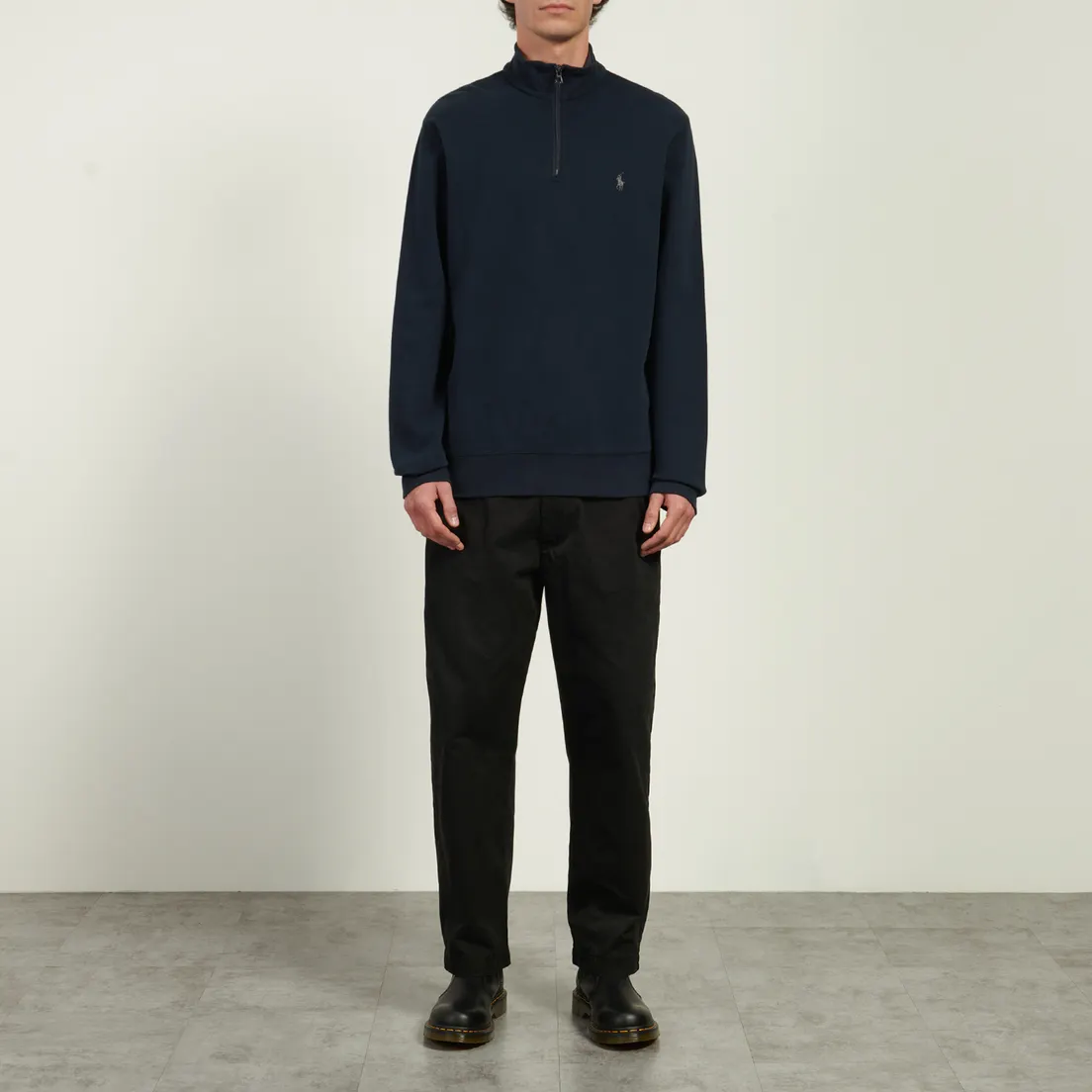 Polo Ralph Lauren Мужская толстовка Double-Knit Quarter-Zip