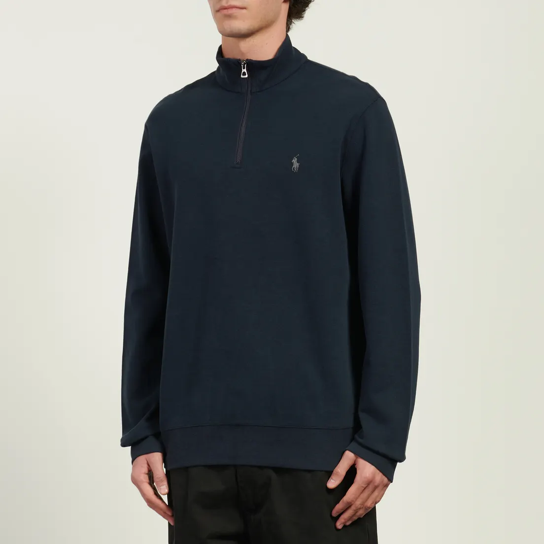 Polo Ralph Lauren Мужская толстовка Double-Knit Quarter-Zip