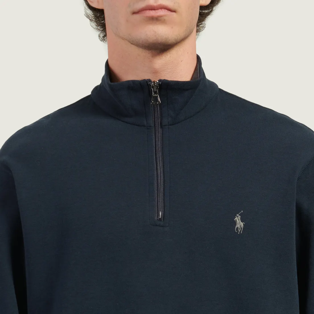 Polo Ralph Lauren Мужская толстовка Double-Knit Quarter-Zip