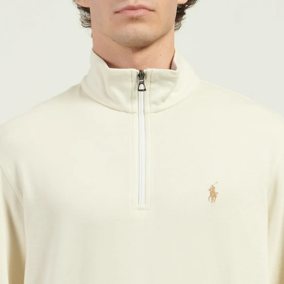 Polo Ralph Lauren Мужская толстовка Double-Knit Quarter-Zip