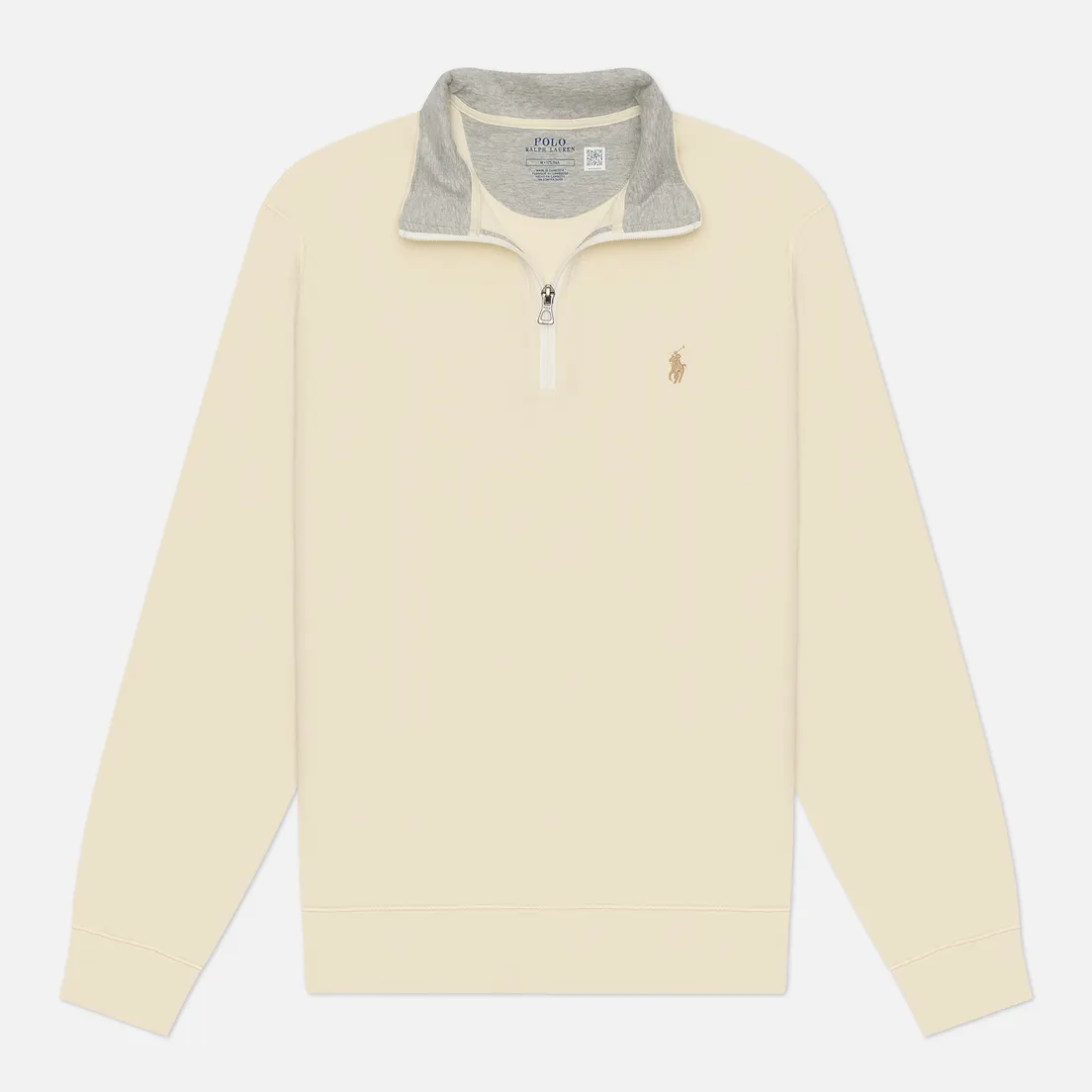 Polo Ralph Lauren Мужская толстовка Double-Knit Quarter-Zip