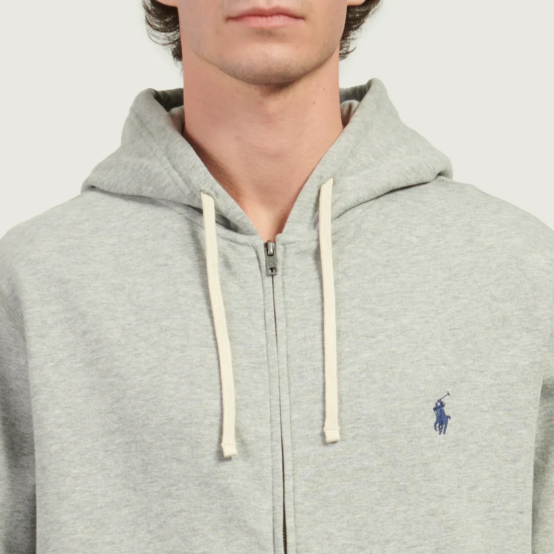 Polo Ralph Lauren Мужская толстовка Embroidered Polo Pony Full Zip Hoodie