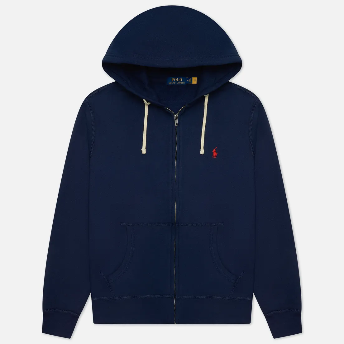 Polo Ralph Lauren Мужская толстовка Embroidered Polo Pony Full Zip Hoodie