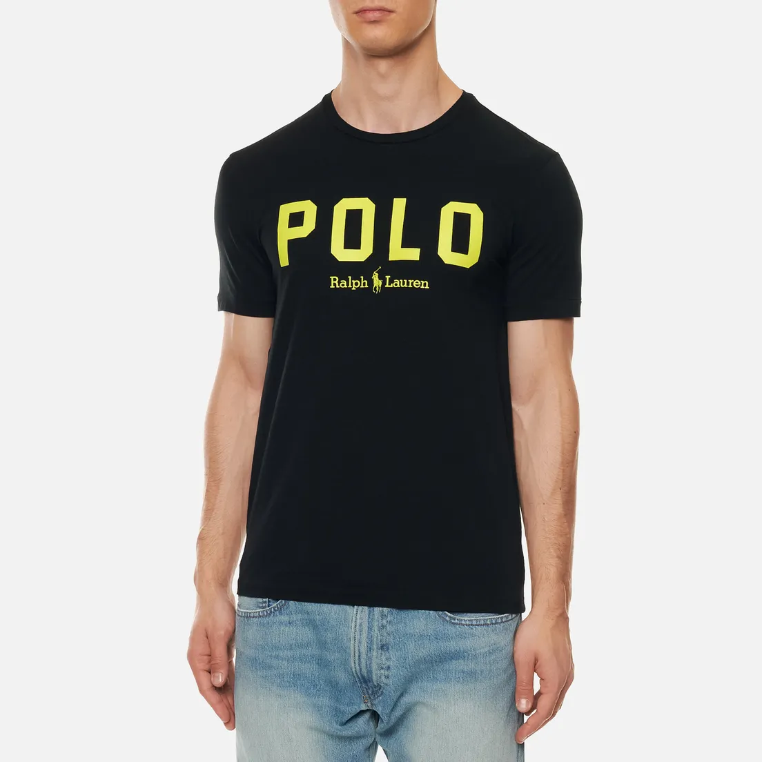 Polo Ralph Lauren Мужская футболка Logo Print Custom Slim Fit