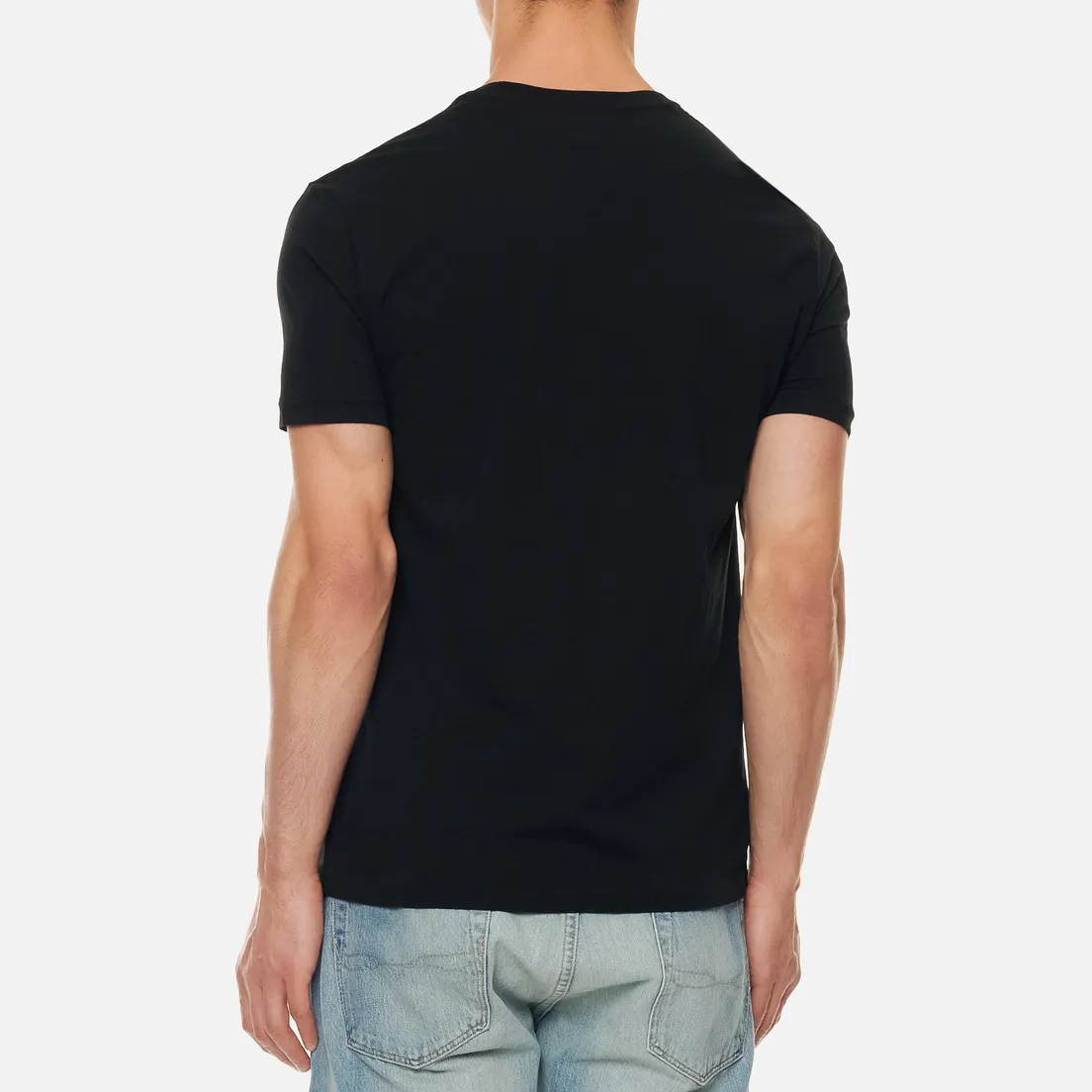 Polo Ralph Lauren Мужская футболка Logo Print Custom Slim Fit