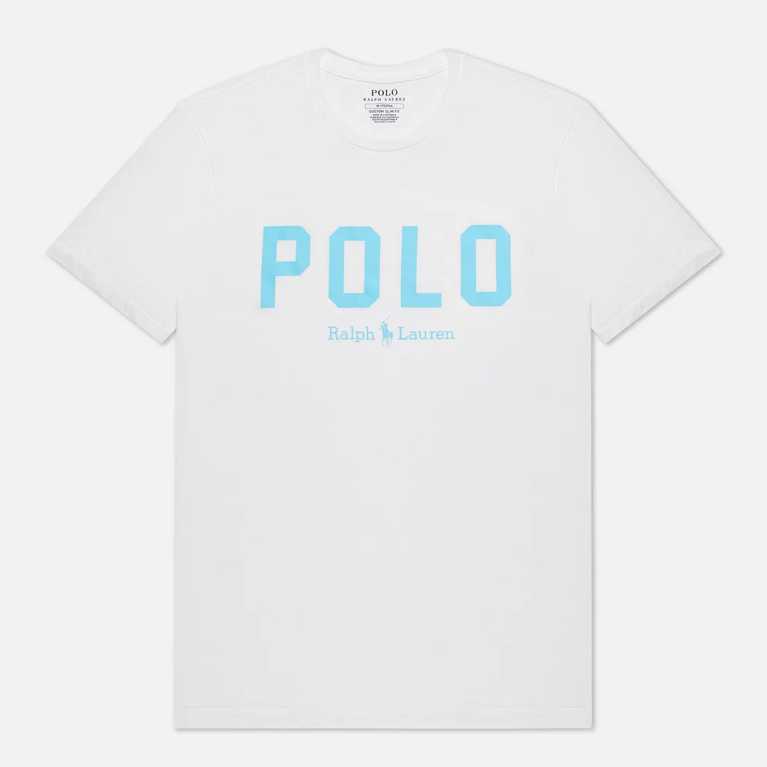 Polo Ralph Lauren Мужская футболка Logo Print Custom Slim Fit
