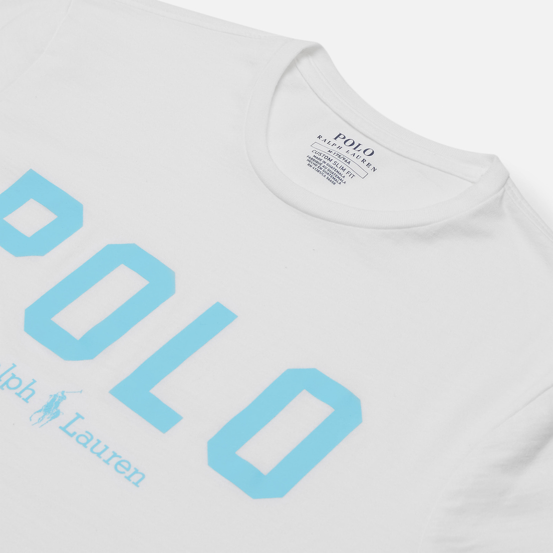 Polo Ralph Lauren Мужская футболка Logo Print Custom Slim Fit