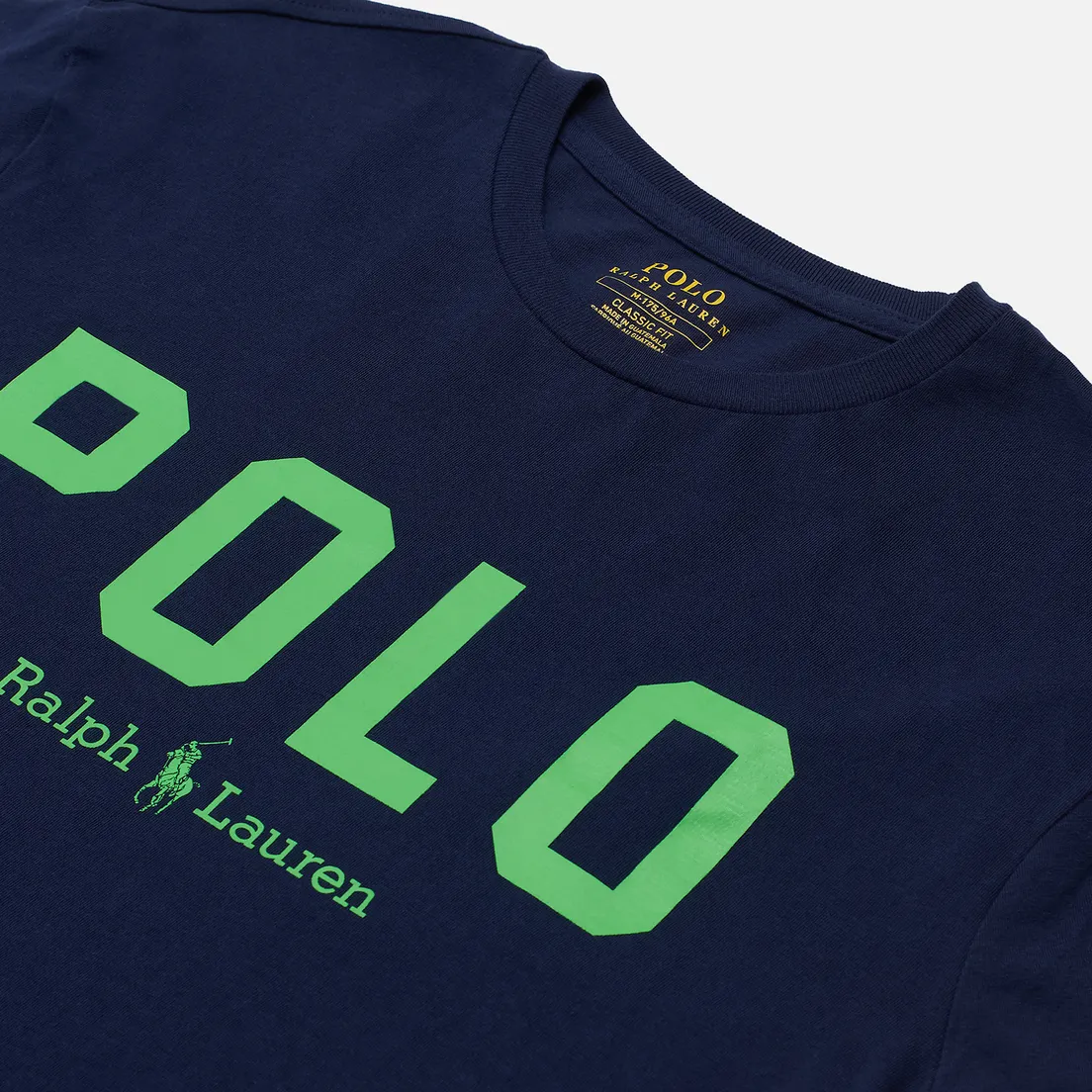 Polo Ralph Lauren Мужская футболка Logo Print Custom Slim Fit