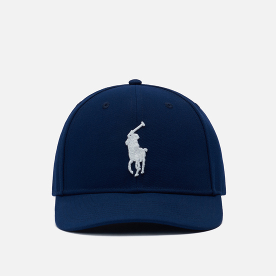 Кепка Polo Ralph Lauren Embroidered Big Pony High Crown Newport Navy