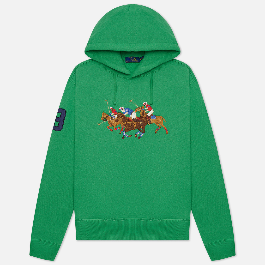 Polo Ralph Lauren Мужская толстовка Triple-Pony Crest Fleece Hoodie