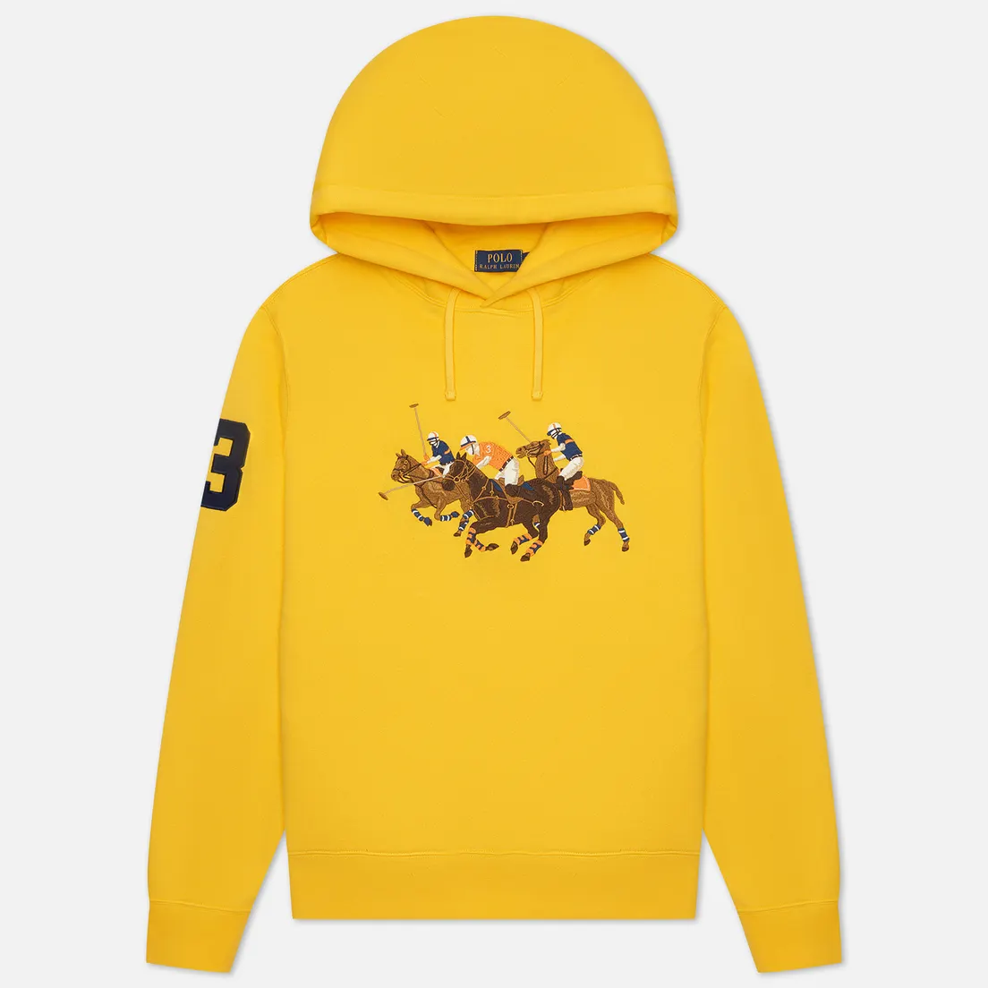 Polo Ralph Lauren Мужская толстовка Triple-Pony Crest Fleece Hoodie