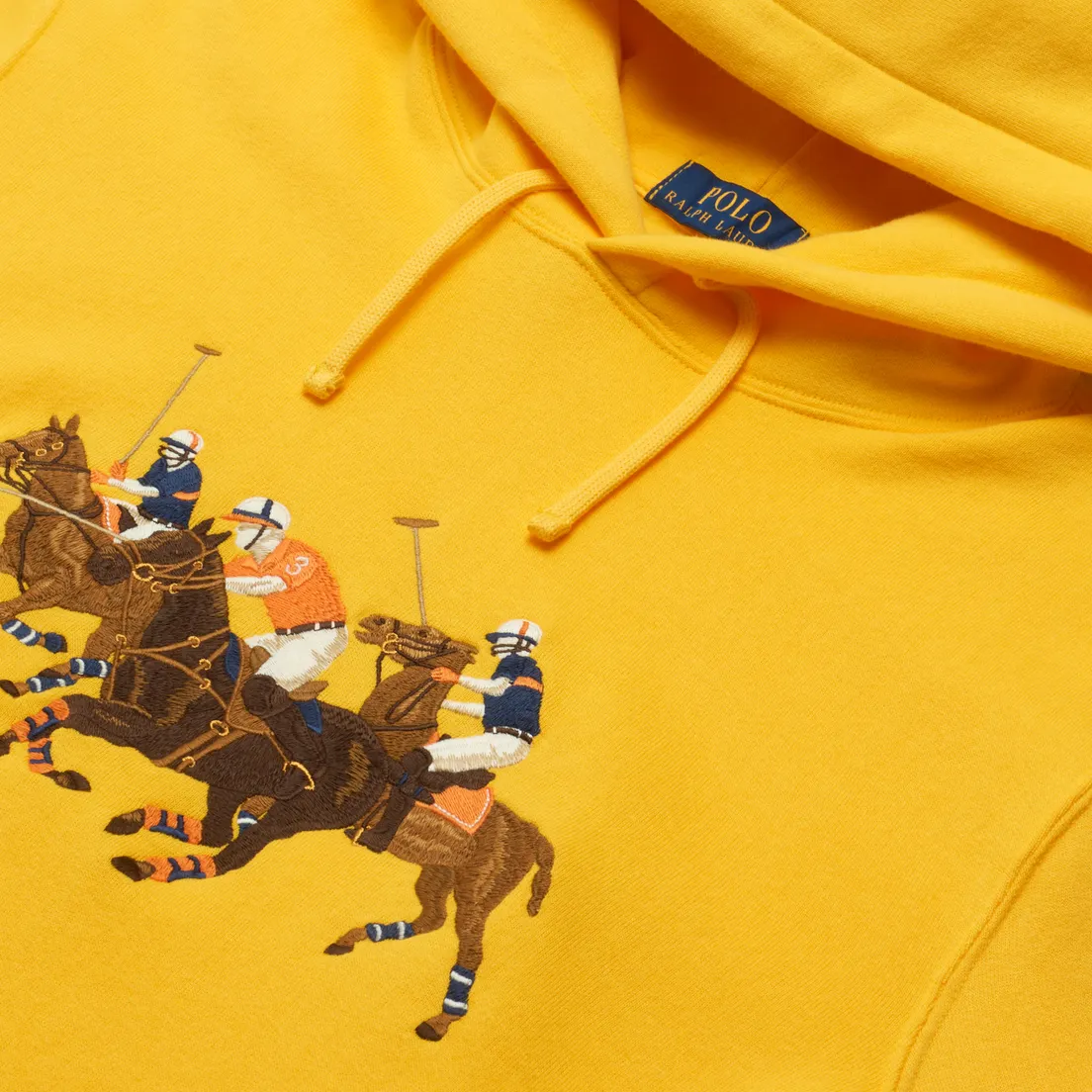 Polo Ralph Lauren Мужская толстовка Triple-Pony Crest Fleece Hoodie