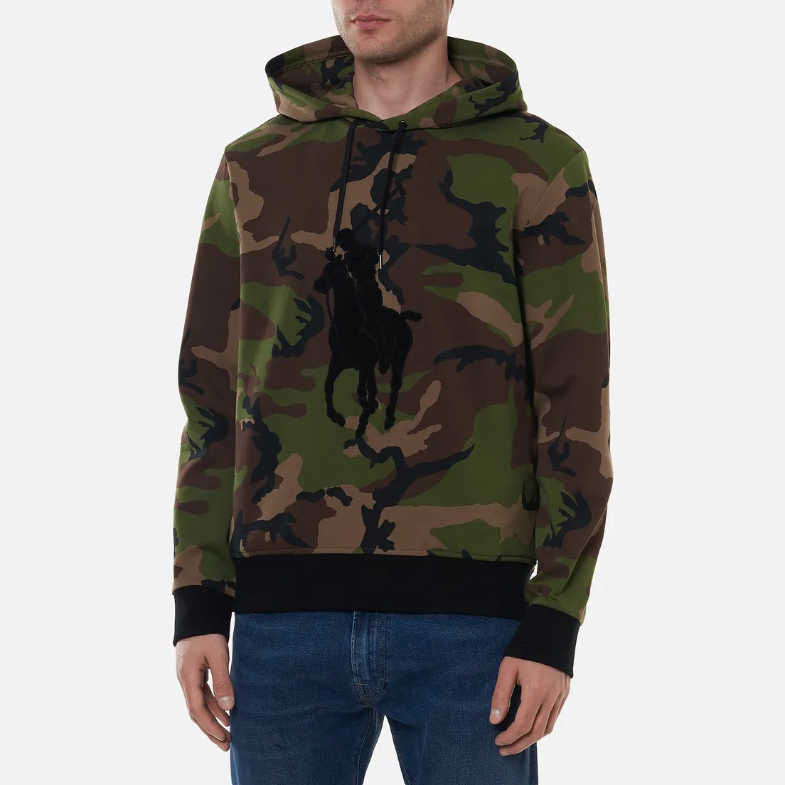 Polo Ralph Lauren Мужская толстовка Big Pony Camo Double-Knit Hoodie