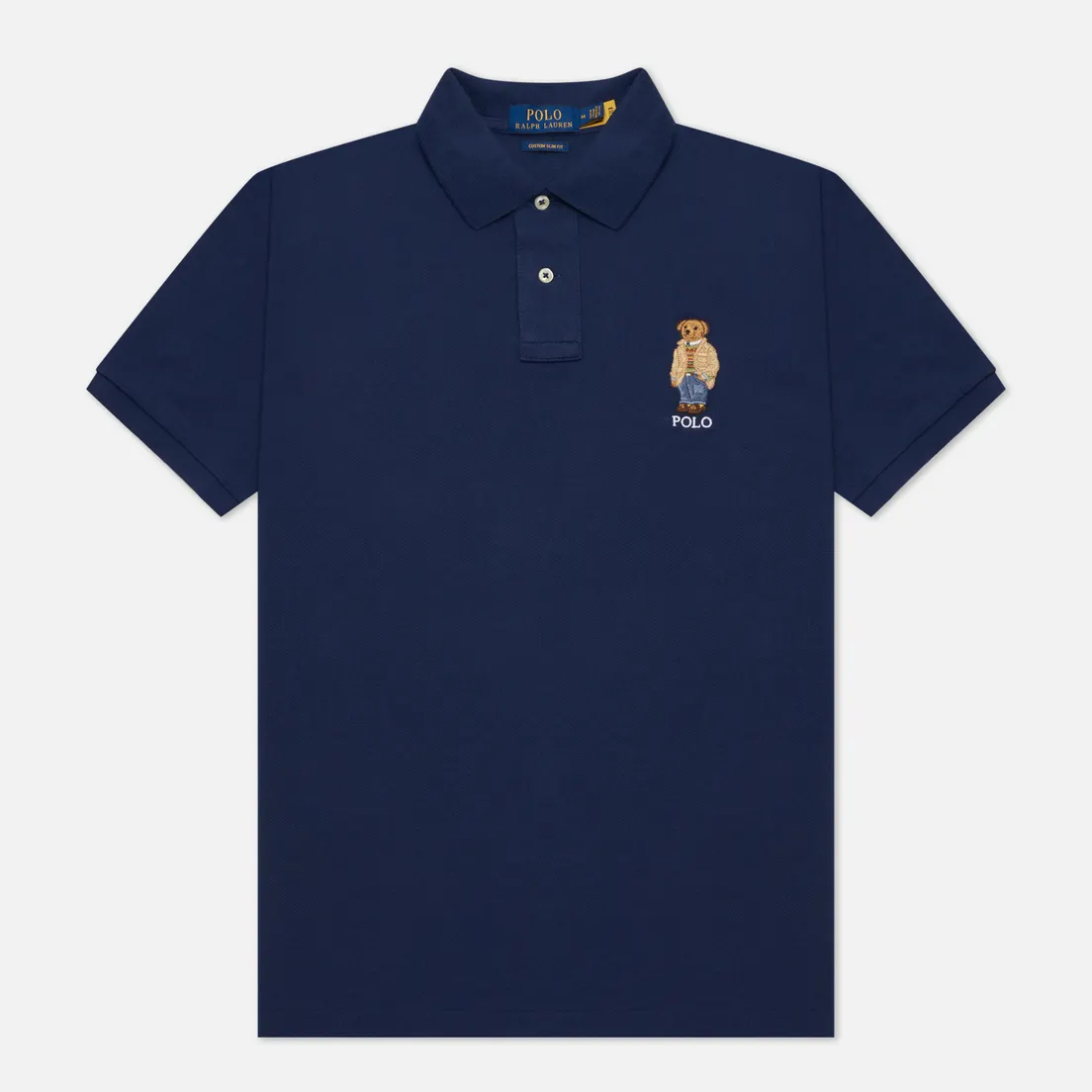 Polo Ralph Lauren Мужское поло Custom Slim Fit Polo Bear