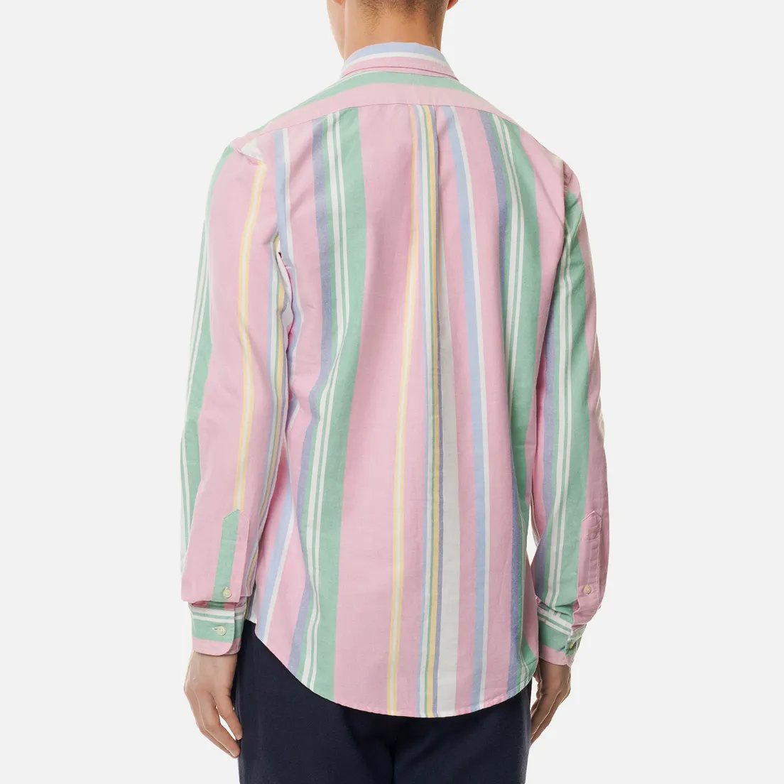 Polo Ralph Lauren Мужская рубашка Slim Fit Striped Oxford
