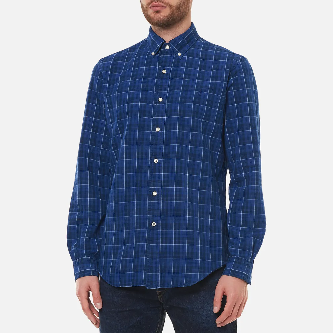 Polo Ralph Lauren Мужская рубашка Classic Oxford Custom Fit