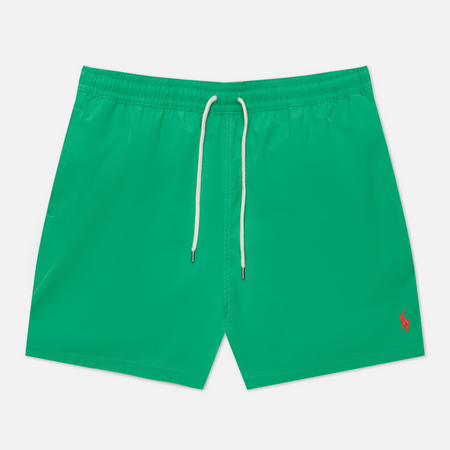 Мужские шорты Polo Ralph Lauren Traveller Swimming Trunk, цвет зелёный, размер XL