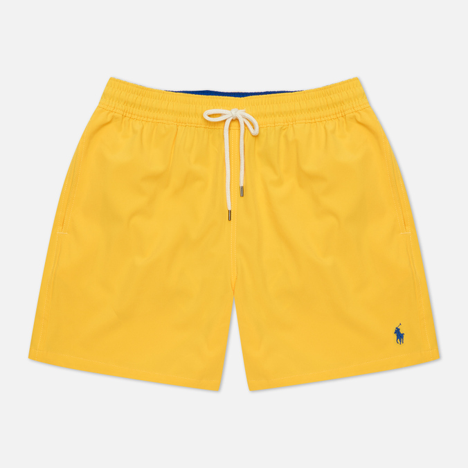 Мужские шорты Polo Ralph Lauren, цвет жёлтый, размер L 710-829851-020 Traveller Swimming Trunk - фото 1