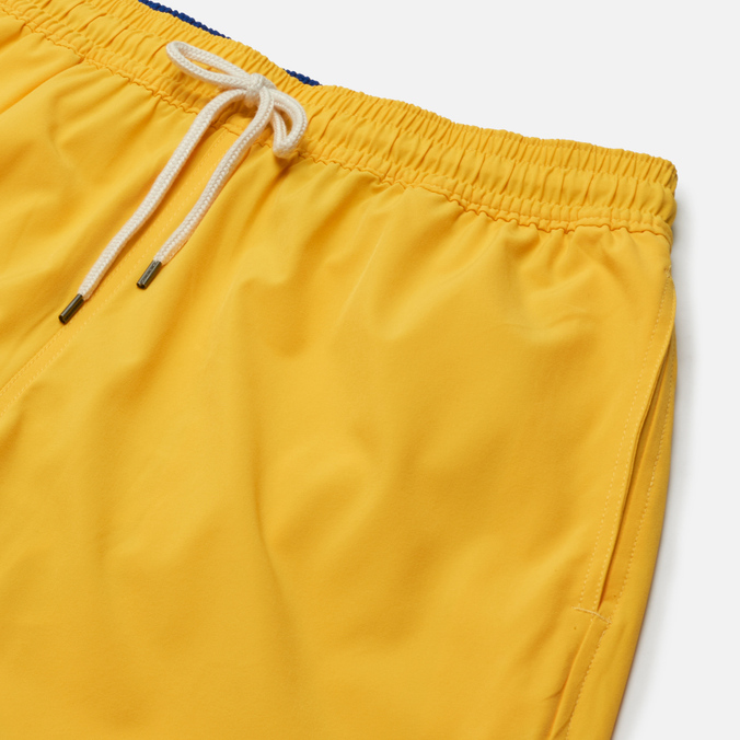 Мужские шорты Polo Ralph Lauren, цвет жёлтый, размер L 710-829851-020 Traveller Swimming Trunk - фото 2