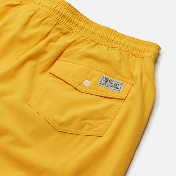 Мужские шорты Polo Ralph Lauren, цвет жёлтый, размер L 710-829851-020 Traveller Swimming Trunk - фото 3