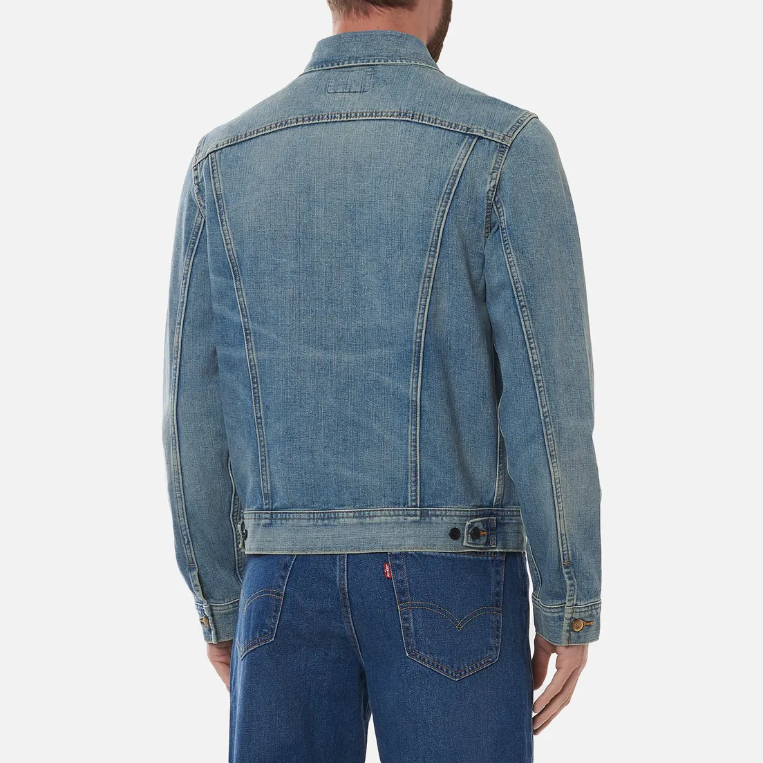 Polo Ralph Lauren Мужская джинсовая куртка Storm Rider Trucker Denim