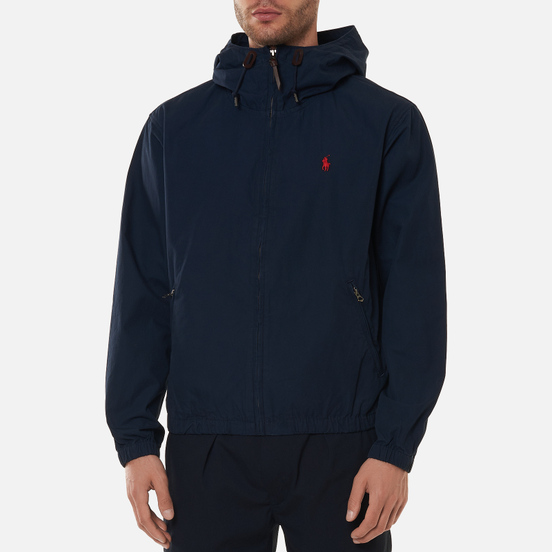 Мужская куртка Polo Ralph Lauren Cotton Poplin Colt Hooded Aviator Navy