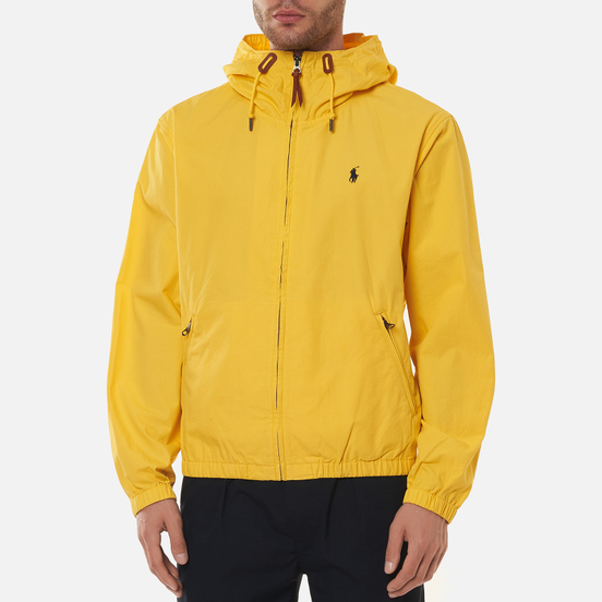Мужская куртка Polo Ralph Lauren Cotton Poplin Colt Hooded Signal Yellow
