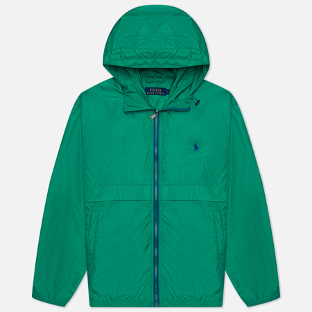 Мужская куртка Polo Ralph Lauren Belport Windbreaker, цвет зелёный, размер L