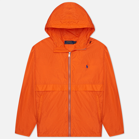 Мужская куртка Polo Ralph Lauren Belport Windbreaker, цвет оранжевый, размер S