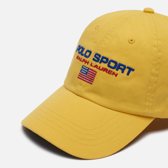Кепка Polo Ralph Lauren Polo Sport New Bond Chino Chrome Yellow