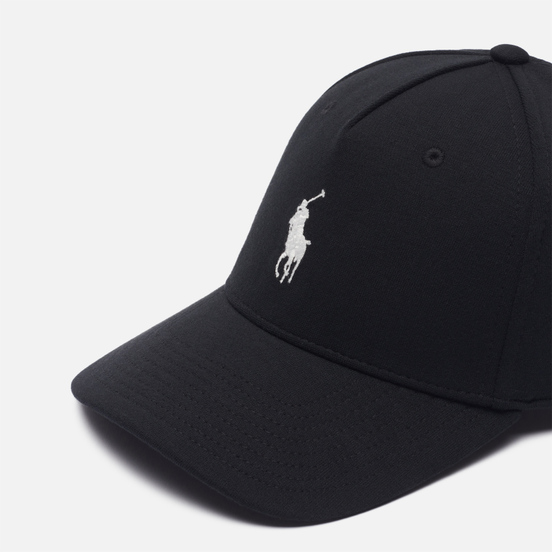 Кепка Polo Ralph Lauren Double Knit Tech 5 Panel Modern Sport Polo Black