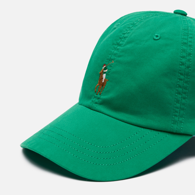 Кепка Polo Ralph Lauren, цвет зелёный, размер UNI 710-834737-012 Classic Sport Stretch Twill - фото 3